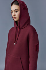 Mackage Krys Garnet Unisex Hoodie with Velvet Embroidery