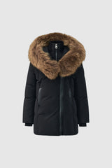 Mackage LEELEE Down coat with removable natural fur Signature Mackage Collar for toddlers (2-6 years)