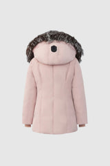 Mackage LEELEE Down coat with removable silver fox Signature Mackage Collar for toddlers (2-6 years)