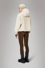 Rains Lohja Short Insulated Jacket in Dune
