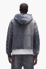 Purple Gothic Outline Hoodie