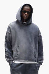 Purple Gothic Outline Hoodie