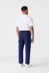 MARVIN-R Double face jersey cargo sweatpants