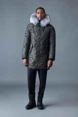 MACKAGE MORITZ-JC Fur-Lined Camo Down Parka