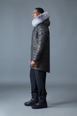 MACKAGE MORITZ-JC Fur-Lined Camo Down Parka