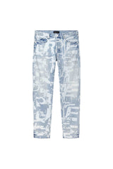 P001 Grunge Print jean