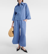 Max Mara Robinia Linen Canvas Shirt