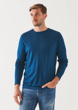 Patrick Assaraf Merino Krypton Crewneck Sweater