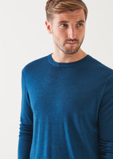 Patrick Assaraf Merino Krypton Crewneck Sweater