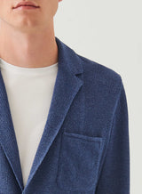 Patrick Assaraf Mens Knit Blazer