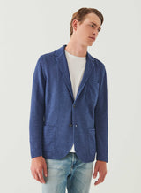 Patrick Assaraf Mens Knit Blazer