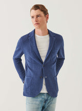 Patrick Assaraf Mens Knit Blazer
