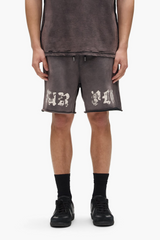 Purple Brand Worn Gothic Short