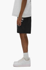 Purple Shattered Swim Shorts