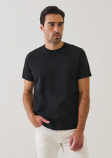 Patrick Assaraf Organic Pima Cotton High Neck T-Shirt