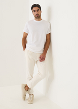 Patrick Assaraf Organic Pima Cotton High Neck T-Shirt