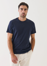 Patrick Assaraf Organic Pima Cotton High Neck T-Shirt