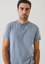 Patrick Assaraf Vintage Wash Henley