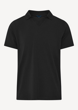 Patrick Assaraf Pima Cotton Stretch Open Polo