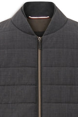 Transitional Bomber with Virgin Wool