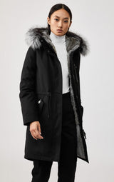 RENA-X Parka With Silverfox Fur