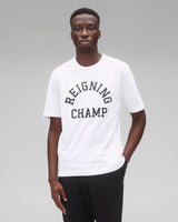 Reigning Champ Lightweight Jersey Arch Logo Standard T-Shirt