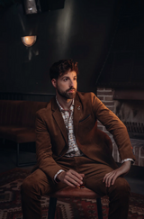 A Fish Named Fred Blazer Rib | Chocolate Brown