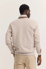 Long Sleeve Quarter Zip Sweater