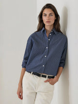 Long Sleeve Cotton Boxy Shirt