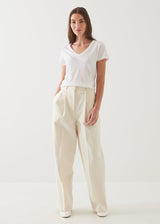 Patrick Assaraf Women's LIGHTWEIGHT PIMA COTTON V-NECK