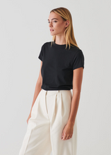 Patrick Assaraf Pima Cotton Stretch Slim T-Shirt