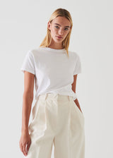 Patrick Assaraf Pima Cotton Stretch Slim T-Shirt