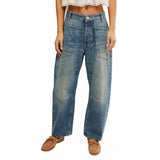Minimalist Moxie Barrel Jean