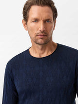 JOHN VARVATOS - LS BROKEN ARGYLE TEXTURE