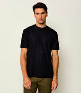 H-Thompson Geometric-jacquard T-shirt