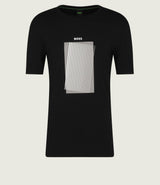 BOSS Essential Black Graphic T-Shirt
