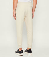 Boss Stretch-cotton tracksuit bottoms with logo detail