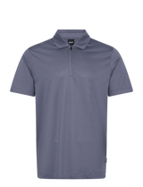 H-PARSAS shirt with half zip neck