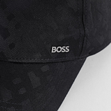 Men's Cap Zed Black Baseball Monograms Adjustable