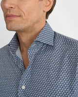 Geometric Signature Twill Shirt