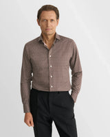 Geometric Signature Twill Shirt