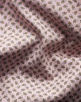 Eton Slim Fit Dress Shirt with Subtle Banana Print