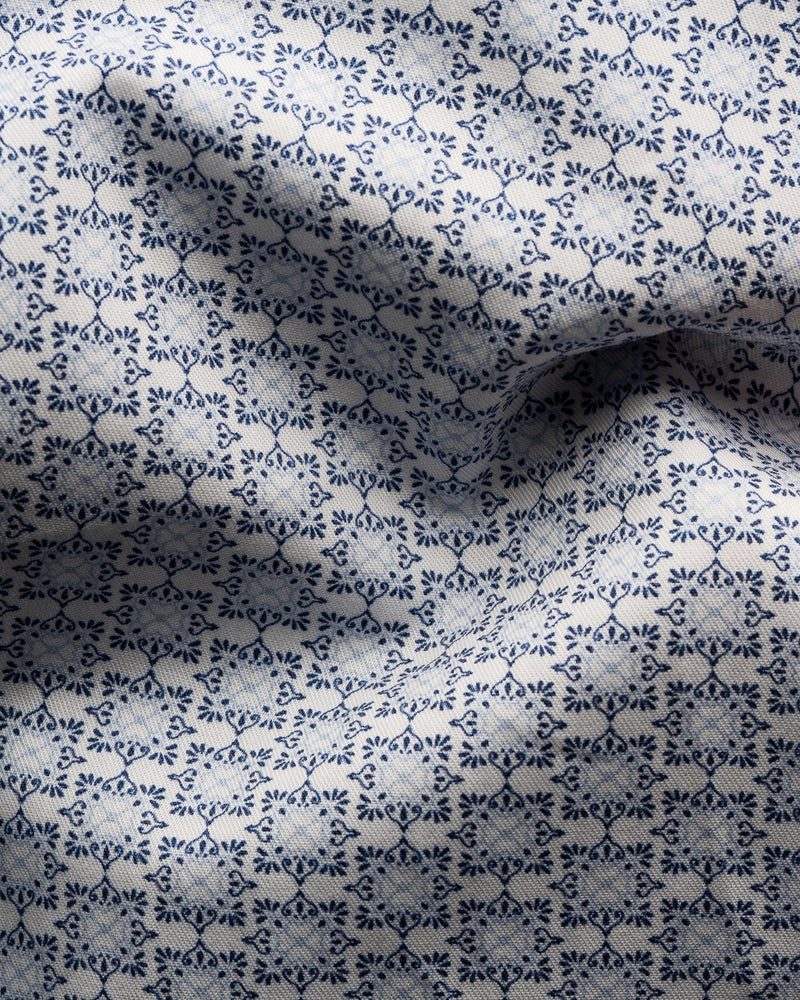 Eton Contemporary Fit Timeless Dress Shirt with Geometric Print