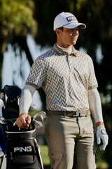 J.Lindeberg Tour Tech Print Polo