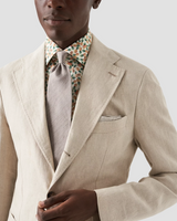 Eton Slim Fit Playful Dress Shirt with Pineapple Pattern