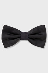 Boss Italian-made bow tie in silk jacquard