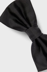 Boss Italian-made bow tie in silk jacquard