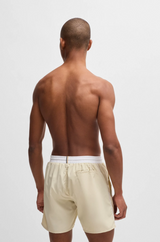 Boss Quick-Drying Swim Shorts with Contrast Details