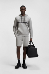 Boss Hoodie with Stripe Details