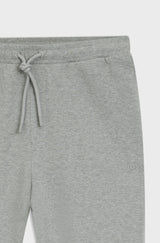 Boss Stretch-cotton tracksuit bottoms with logo detail
